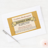 Wyoming Staat Buckweizen Honey Jar Stickers (Umschlag)