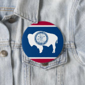 Wyoming-Staats-Flagge Button (Beispiel)