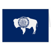 Wyoming State Flag (Vorderseite (Horizontal))