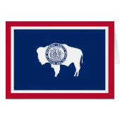 Wyoming State Flag (Vorderseite (Horizontal))