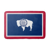 Wyoming State Flag Badematte (Vorderseite)