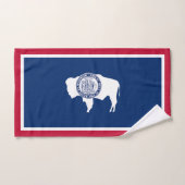 Wyoming State Flag Badhandtuch Set (Handtuch)