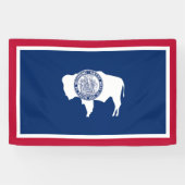 Wyoming State Flag Banner (Horizontal)
