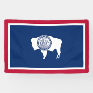 Wyoming State Flag Banner