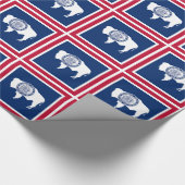 Wyoming State Flag Geschenkpapier (Ecke)