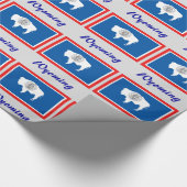 Wyoming State Flag Geschenkpapier (Ecke)