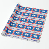 Wyoming State Flag Geschenkpapier (Ungerollt)