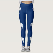 Wyoming State Flag Leggings (Vorderseite)