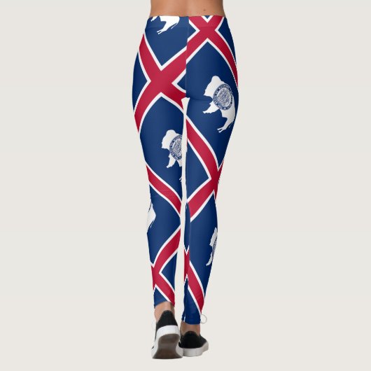 Wyoming State Flag Leggings (Rückseite)