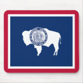 Wyoming State Flag Mousepad (Vorne)