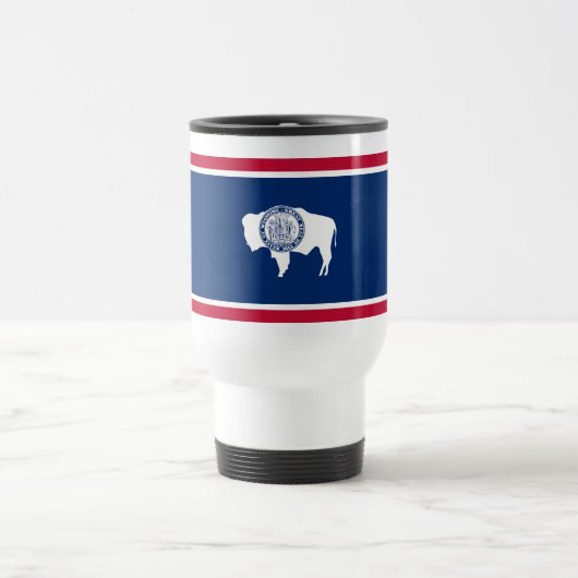 Wyoming State Flag Reisebecher (Mittel)