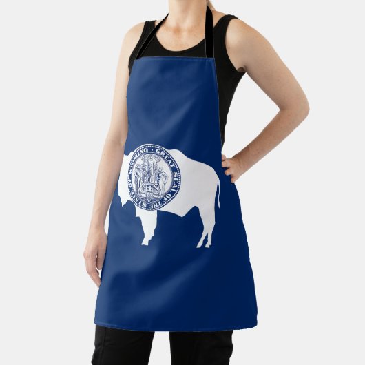 Wyoming State Flag Schürze (InSitu)