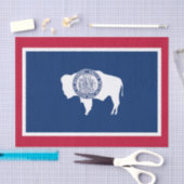 Wyoming State Flag Seidenpapier (Handwerk)