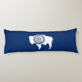 Wyoming State Flag Seitenschläferkissen (Rückseite)