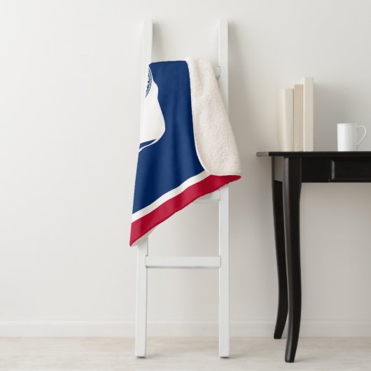 Wyoming State Flag Sherpadecke (Beispiel)