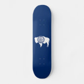 Wyoming State Flag Skateboard (Vorderseite)
