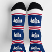 Wyoming State Flag Socken (Oben)