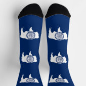 Wyoming State Flag Socken (Oben)