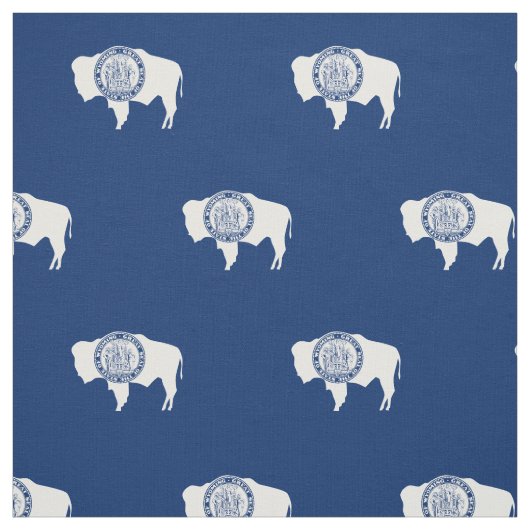 Wyoming State Flag Stoff (Muster)