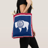 Wyoming State Flag Tasche (Von Nahem)