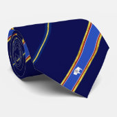 Wyoming stripes Flagge Krawatte (Gerollt)