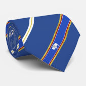 Wyoming stripes Flagge Krawatte (Gerollt)