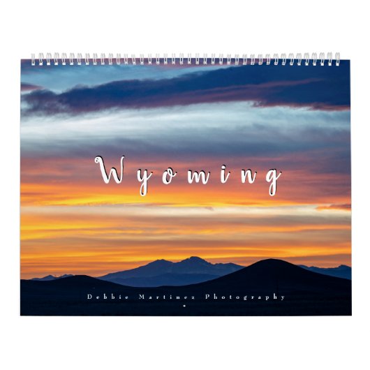Wyoming Sunsets Kalender (Titelbild)