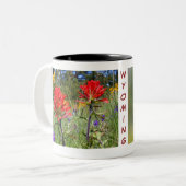 Wyoming Tasse-Meadowlark Zweifarbige Tasse (Vorderseite Links)