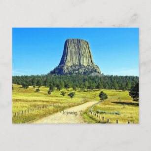 Wyoming, Teufelturm Postkarte