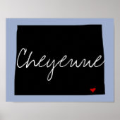 Wyoming Town Poster (Vorne)