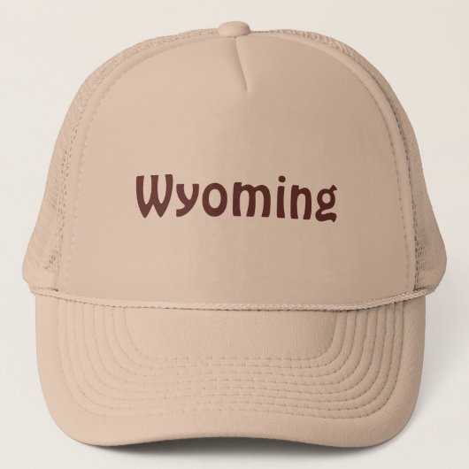 Wyoming Truckerkappe (Vorderseite)