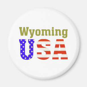 Wyoming USA! Magnet