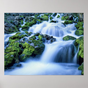 Wyoming. USA. Periodische Quelle während der Perio Poster