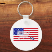 Wyoming, USA Schlüsselanhänger (Vorderseite)