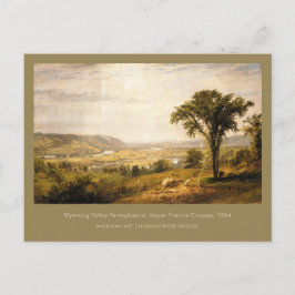 Wyoming Valley Pennsylvania American Art Malerei Postkarte