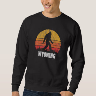 Wyoming Vintage Achtziger Jahre Bigfoot Retro Sonn Sweatshirt