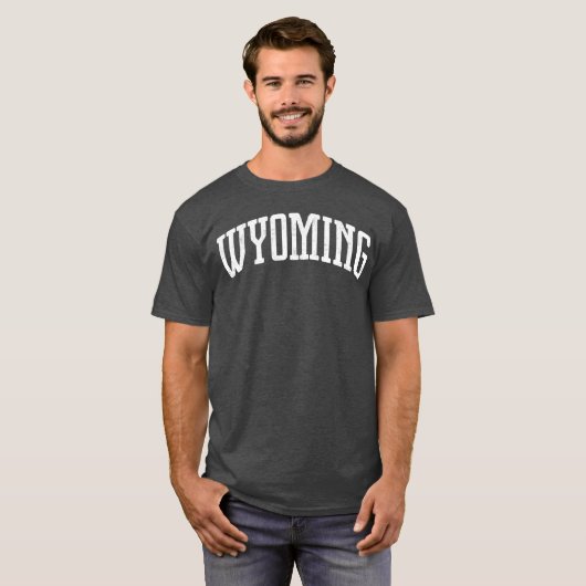 Wyoming Vintage Style vintage T-Shirt (Vorne ganz)