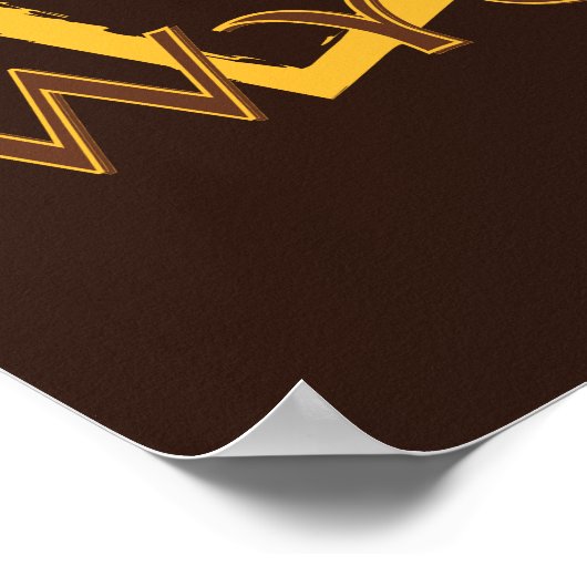 Wyoming Wall Poster (Ecke)