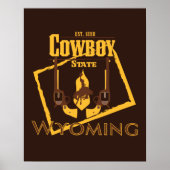 Wyoming Wall Poster (Vorne)