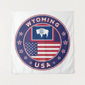 Wyoming Wandteppich (Vorderseite)