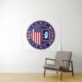 Wyoming Wandteppich (Beispiel (Horizontal))