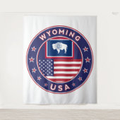 Wyoming Wandteppich (Vorderseite)
