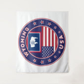 Wyoming Wandteppich (Vorderseite)