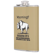 Wyoming? Weil es schön ist Flachmann (Links)