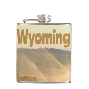 Wyoming Wild West Farm Land Ranch Flachmann