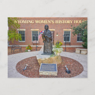 Wyoming Women's History House, Laramie, Wyoming Postkarte