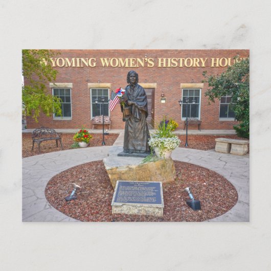 Wyoming Women's History House, Laramie, Wyoming Postkarte (Vorderseite)