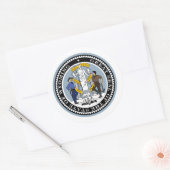 Wyomingite Siegel, Siegel des Wyoming Sticker (Umschlag)