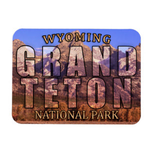 Wyoming's Grand Teton Nationalpark Magnet