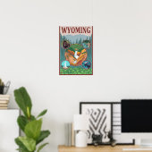 WyomingWyoming Collage Poster (Heimbüro)